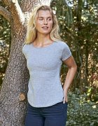 Dames T-shirt Neutral Roll Up O80012